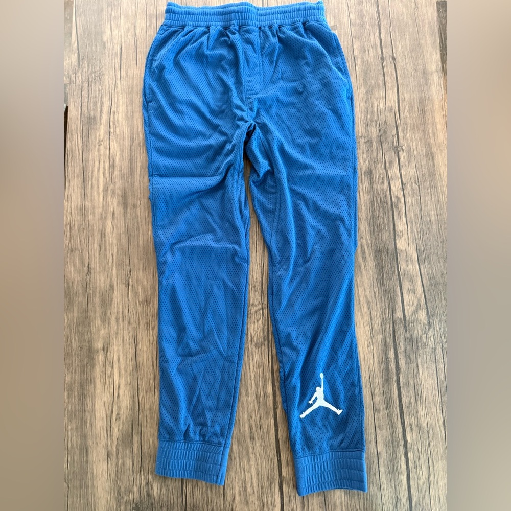 Jordan’s Blue Athletic Joggers - Youth M